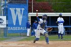 Baseball vs CGA  Wheaton College Baseball vs Coast Guard Academy during game one of the NEWMAC semi-finals playoffs. - (Photo by Keith Nordstrom) : Wheaton, baseball, NEWMAC